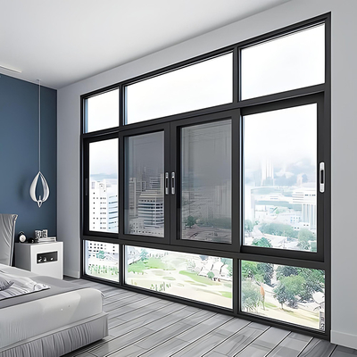 Profil de fenêtre en aluminium Fabrication avec norme GB5237-2008 et épaisseur de 0,8 mm à 2,0 mm