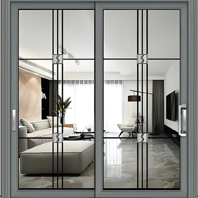 Profil de fenêtre en aluminium Fabrication avec norme GB5237-2008 et épaisseur de 0,8 mm à 2,0 mm