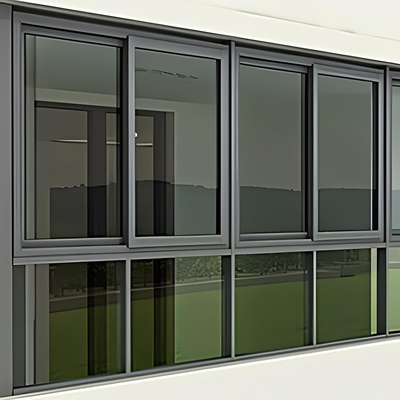 Profil de fenêtre en aluminium Fabrication avec norme GB5237-2008 et épaisseur de 0,8 mm à 2,0 mm