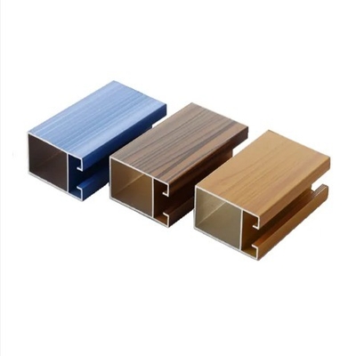 Profiles en aluminium de couleur personnalisés pour les fenêtres et les portes de Santa Cruz Bolivie 6063 T5