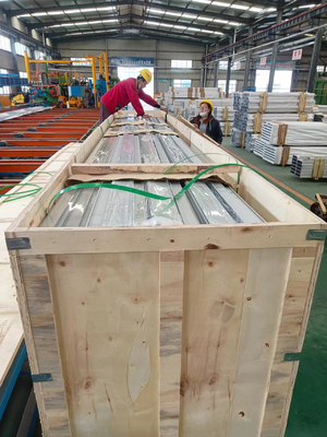 Fabrication de rails industriels en aluminium épaisseur 0,8 mm-2,0 mm et options personnalisées