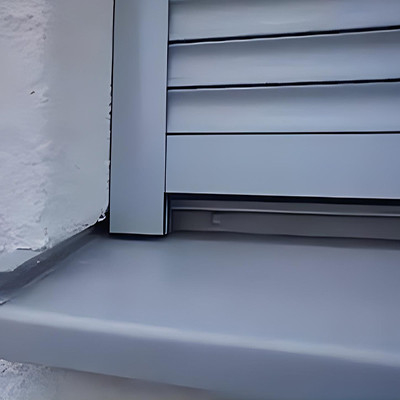 1.4 mm épaisseur anodisée Custom Aluminium Extrusion Windowsill avec style de conception moderne