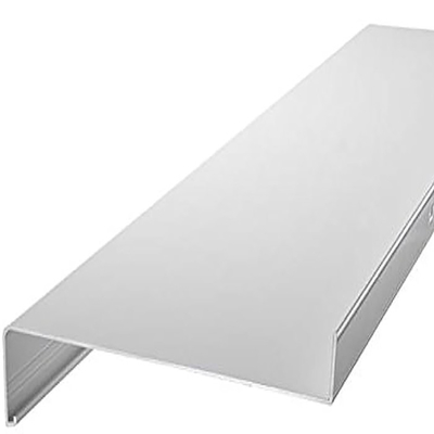 1.4 mm épaisseur anodisée Custom Aluminium Extrusion Windowsill avec style de conception moderne