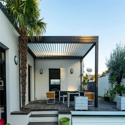 Louver d'aluminium personnalisé de la série 6000 Profiles d'extrusion en aluminium Décorations T3-T8 Température