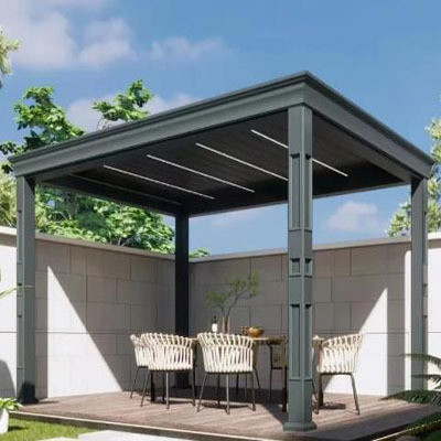 Louver d'aluminium personnalisé de la série 6000 Profiles d'extrusion en aluminium Décorations T3-T8 Température