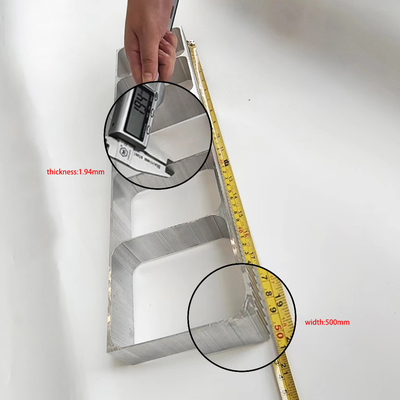 T3-T8 Profil en aluminium à haute température de grande taille pour service de traitement de forage et coût inférieur