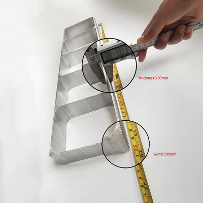 T3-T8 Profil en aluminium à haute température de grande taille pour service de traitement de forage et coût inférieur