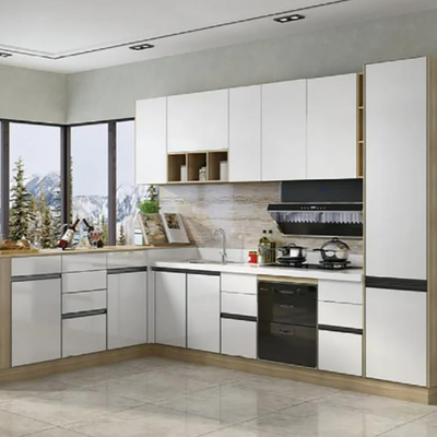 Personnaliser la poignée cachée Certificat ISO9001-2008 pour la porte de garde-robe à profil en aluminium