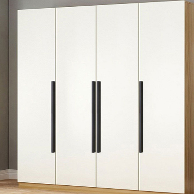 Personnaliser la poignée cachée Certificat ISO9001-2008 pour la porte de garde-robe à profil en aluminium
