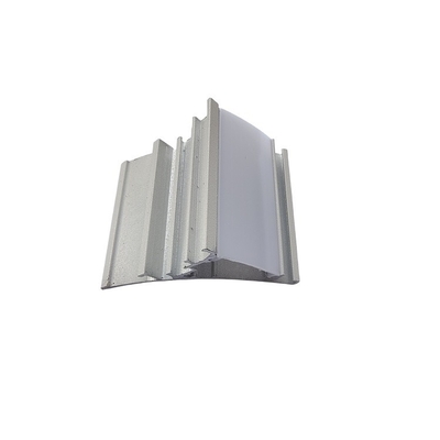 Profiles LED à extrusion d'aluminium standard avec un design moderne de 5,8 à 6,0 m de longueur