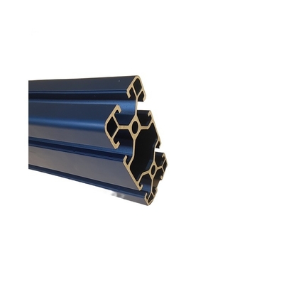 Profil d'aluminium industriel de la série 6000 pour revêtement en poudre personnalisé Longueur 5,8-6,0M