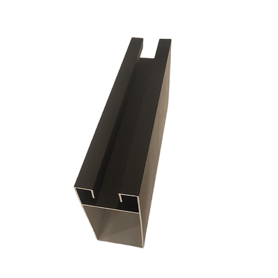 Profil d'aluminium extrudé personnalisé pour fenêtres et portes alliage OEM ODM Service est alliage