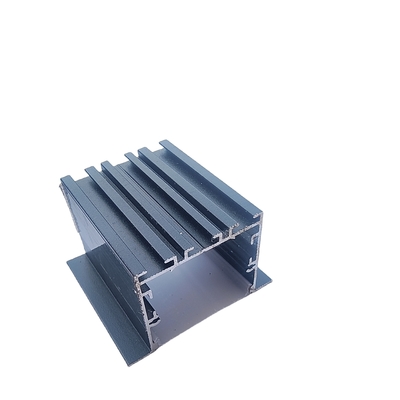 Perçage Perçage CNC Extrusion d'aluminium personnalisée pour les profils LED Répondre à la norme GB