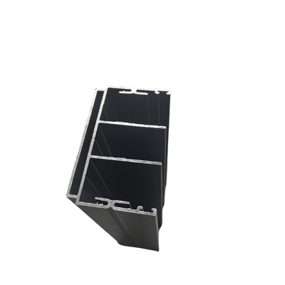 Profil d'aluminium pour portes et fenêtres à revêtement en poudre de couleur personnalisée pour extrusions personnalisées