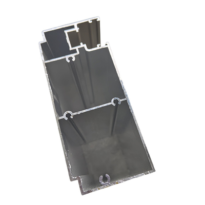 Profil d'aluminium pour portes et fenêtres à revêtement en poudre de couleur personnalisée pour extrusions personnalisées