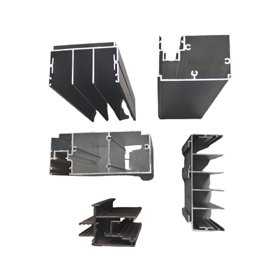 6061 6063 Profiles en aluminium anodisés pour architecture Profiles d'extrusion en aluminium personnalisés
