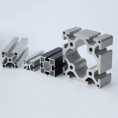 6061 6063 Profiles en aluminium anodisés pour architecture Profiles d'extrusion en aluminium personnalisés