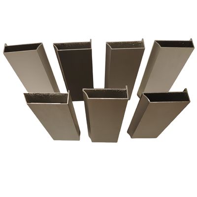 Profiles d'aluminium par électrophorèse pour la construction de fenêtres de porte en forte demande