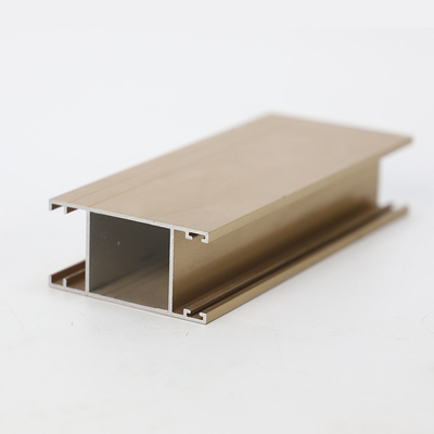 T5 T6 6063 Profil d'extrusion d'aluminium avec découpe CNC de profils d'aluminium anodisés sur mesure