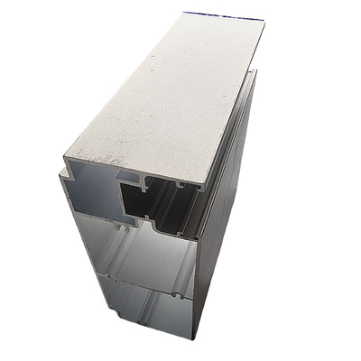 Demande du client 6063 6061 Profil de fenêtre de porte en aluminium pour l'intérieur du balcon moderne