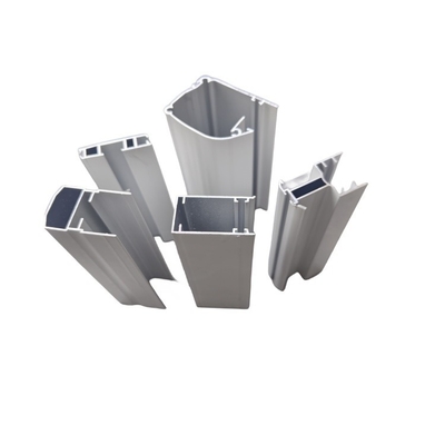 6063 Profil de cadre en aluminium anodisé Profiles d'extrusion en aluminium personnalisés pour fenêtres