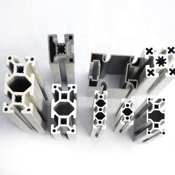 Extrusion d'aluminium 6061 T6 à fente V personnalisée pour les applications de construction et industrielles