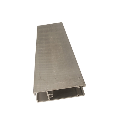 Profil d'aluminium anodisé en argent standard GB pour fenêtres en grain de bois enduites en poudre sur mesure