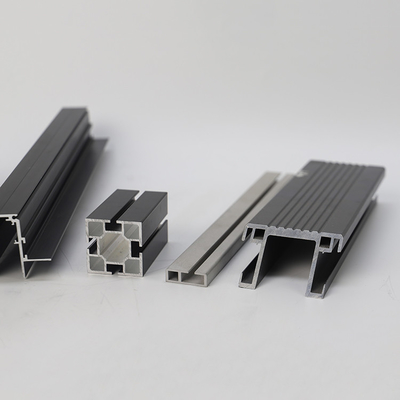 Profil d'aluminium anodisé de couleur personnalisée pour le processus profond et la découpe CNC de précision
