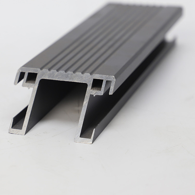 Profil d'aluminium anodisé de couleur personnalisée pour le processus profond et la découpe CNC de précision