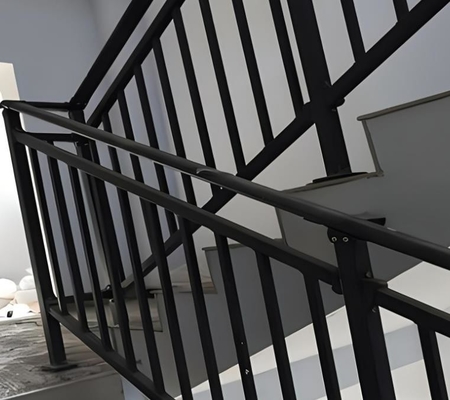 Balustrade de balcon de conception moderne, garde-corps en verre, garde-corps en aluminium, balustrade pour les escaliers, clôture de sécurité