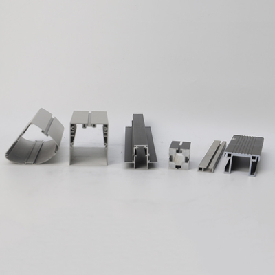 Profiles d'aluminium à extrusion personnalisée pour fenêtres industrielles CNC