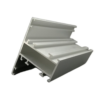 Longueur personnalisée brosse Profiles en aluminium or argent pour système de porte coulissante T3-T8 Température