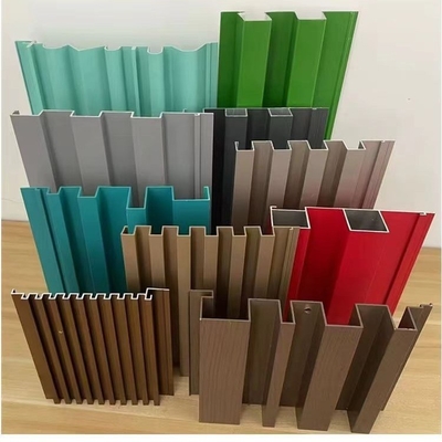 Profiles en aluminium pour les toits ou les murs de fond