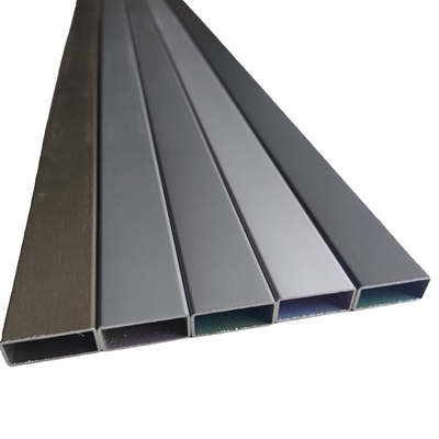 Profils extrudés en aluminium de couleur personnalisée pour la décoration Profils de fenêtre de la série 6000