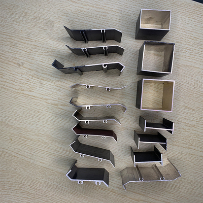 Shengxin Z-Shaped Louvers Profiles de volets pour fenêtres et portes avec revêtement en poudre anodisante