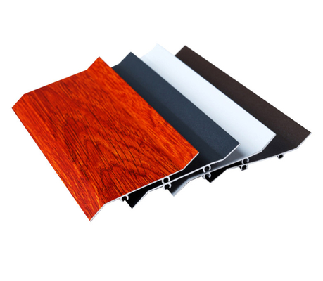 Shengxin Z-Shaped Louvers Profiles de volets pour fenêtres et portes avec revêtement en poudre anodisante