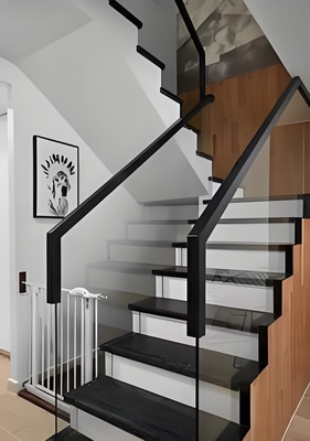 Manches de balustrade en verre sans cadre pour balcon