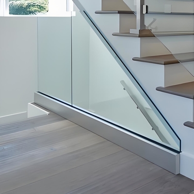 Manches de balustrade en verre sans cadre pour balcon