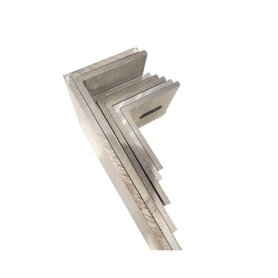 Anodisation par extrusion en suspension personnalisée à l'angle d'angle en forme de L
