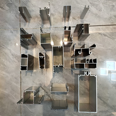 Profiles d'extrusion en aluminium anodisé pour les fenêtres et les portes