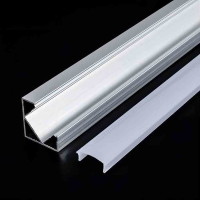 Profil d'aluminium à LED d'épaisseur personnalisée Profil d'aluminium à LED léger pour les LED