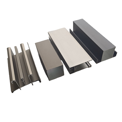 T5 Extrusion de profilés en aluminium de couleur personnalisée pour fenêtres et portes