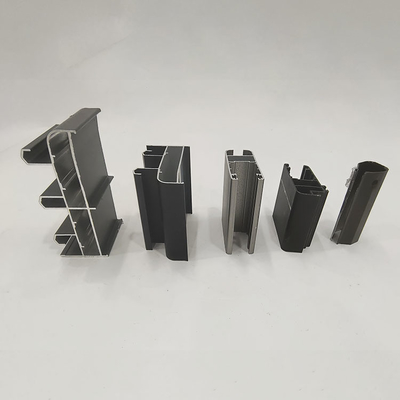 Porte coulissante en aluminium en poudre avec des profils de couleur personnalisée de Shengxin
