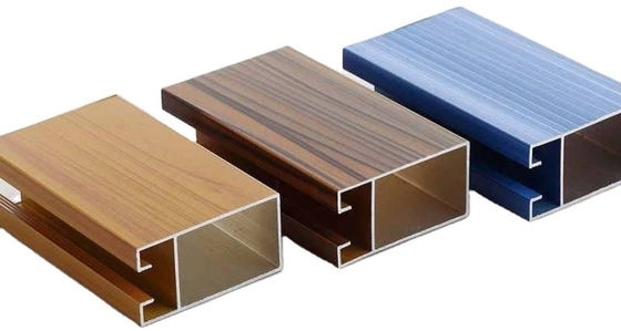 Porte coulissante en aluminium en poudre avec des profils de couleur personnalisée de Shengxin