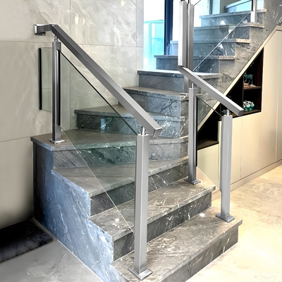 Profiles d'aluminium à extrusion personnalisés pour les accoudoirs d'escalier
