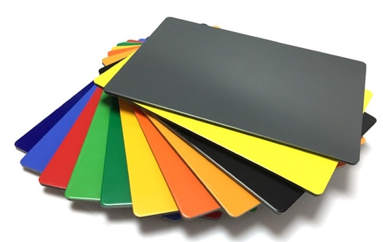 Vente directe T3-T8 Température ACP Taille PVDF Panneau composite en aluminium résistant au feu