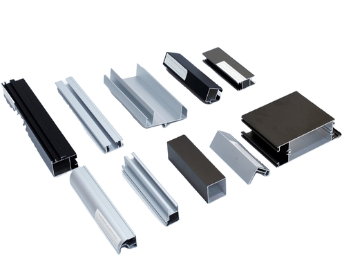 Profil de fenêtre et de porte en aluminium 6063-T5 Profil d'aluminium pour fenêtre encastrée