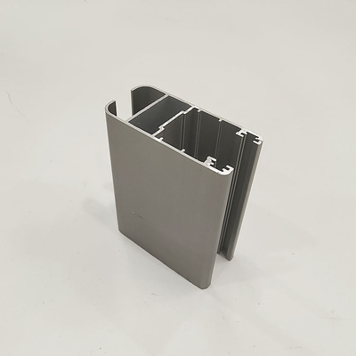 Profil de fenêtres et de portes coulissantes en anodisant par extrusion en aluminium pour des couleurs personnalisées