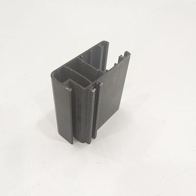 Profil de fenêtres et de portes coulissantes en anodisant par extrusion en aluminium pour des couleurs personnalisées