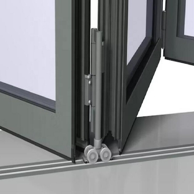 Profil de fenêtres et de portes coulissantes en anodisant par extrusion en aluminium pour des couleurs personnalisées